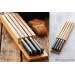 Range couteaux pour tiroir Point Virgule en bambou - 4 places