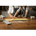 Moule à raviolis Marcato Classic 24 empreintes carrées + mini rouleau en bois