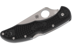 Couteau pliant Spyderco Delica 4 C11FPBK manche nylon/fibre de verre noir 10,8cm
