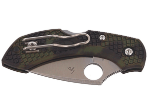 Couteau pliant Spyderco DragonFly 2 Zome Camo C28ZFPGR2 en nylon/fibre de verre 8,5cm