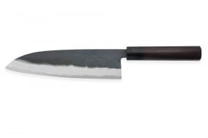 Couteau de chef japonais artisanal Nishida Shirogami 21cm