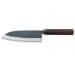 Couteau santoku japonais artisanal Nishida Shirogami 18cm