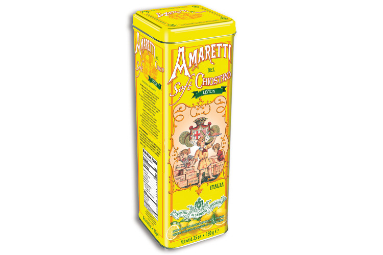 Amaretti moelleux Chiostro Di Saronno haut de gamme au citron 180g