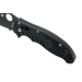 Couteau pliant Spyderco Manix 2 C101PBBK2 manche en nylon/fibre de verre noir 11,8cm