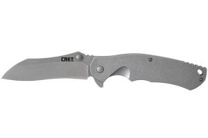 Couteau pliant CRKT RASP 2081 manche acier inox 12,8cm