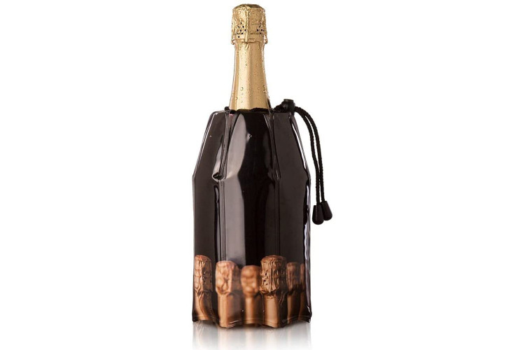 Rafraîchissoir Vacu Vin Rapid Ice pour bouteilles de champagne