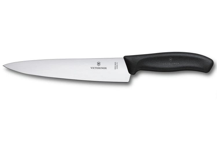 Couteau à découper victorinox swissclassic manche noir 19 cm
