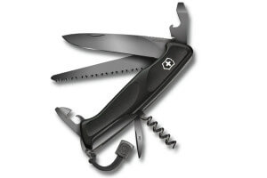 Couteau suisse Victorinox Ranger grip 55 onyx Black Edition 130mm 12 fonctions