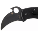 Couteau pliant Spyderco Karahawk C170GBBKP manche en G10 tout en noir 11,4cm