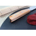 Couteau à pain japonais Shimomura Un-Ryu 21cm damas 33 couches