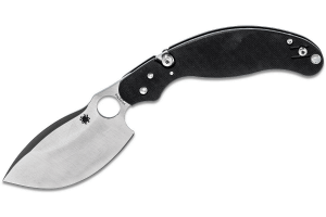 Couteau pliant Spyderco Parata C231GP lame large manche en G10 noir 11,7cm