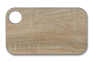 Planche à découper Arcos en fibres de cellulose et résine motif bois