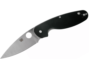 Couteau pliant Spyderco Emphasis C245GP manche en G10 noir 12,2cm
