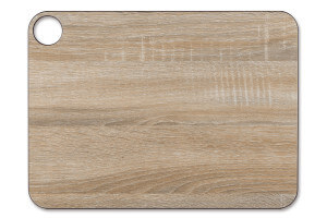 Planche à découper Arcos en fibres de cellulose et résine motif bois