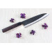 Couteau de chef japonais artisanal Nishida Shirogami 24cm