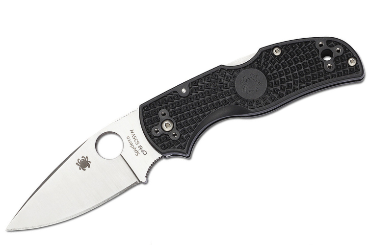 Couteau pliant Spyderco Native 5 C41PBK5 manche en nylon/fibre de verre noir 10,2cm