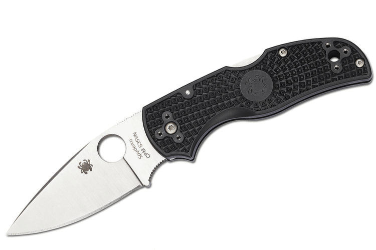 Couteau pliant Spyderco Native 5 C41PBK5 manche en nylon/fibre de verre noir 10,2cm