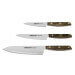 Coffret 3 couteaux de cuisine Arcos Nordika : 1 Office + 1 Chef 16cm + 1 Chef 21cm