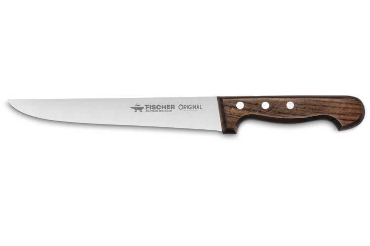Couteau de boucher Fischer Original lame 20cm manche bois