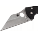 Couteua pliant Spyderco Yojimbo 2 C85GP2 Wharncliffe manche G10 noir 11,4cm