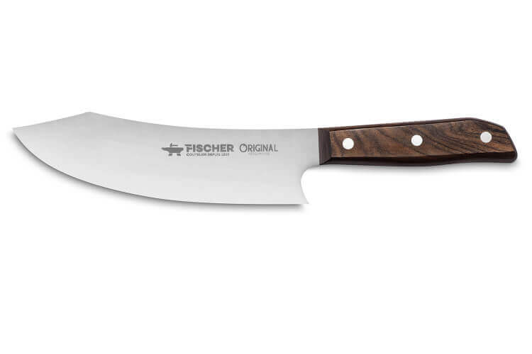 Couteau spécial barbecue Fischer Original lame 20cm manche bois