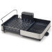 Égouttoir à vaisselle Joseph Joseph Extend Steel en inox extensible gris