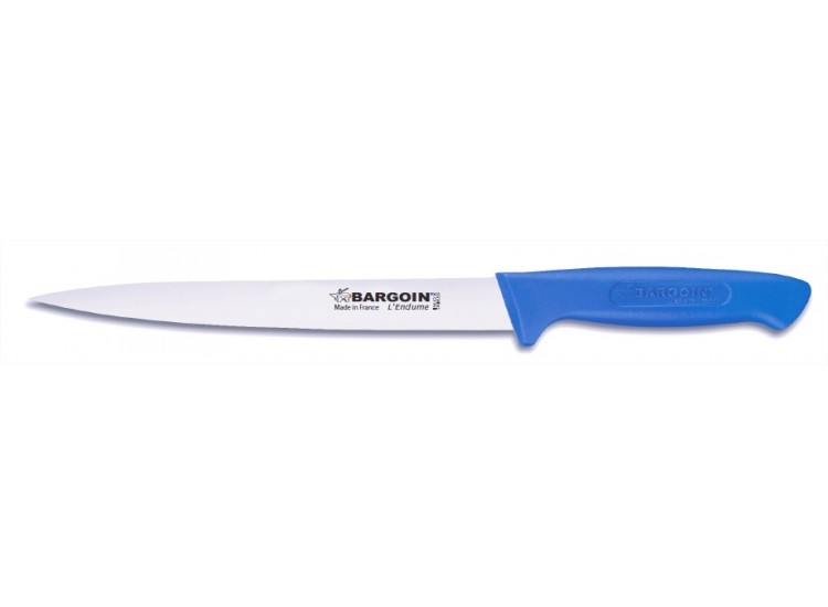 Couteau filet de sole BARGOIN 20cm manche bleu