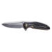 Couteau pliant CIVIVI Statera C901A manche en G10/fibre de carbone marron et noir 11,7cm