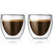 Set 2 verres Bodum Pavina 8cl double paroi