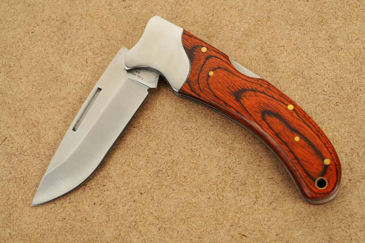 Couteau pliant Herbertz 580312 lame lisse manche orange 12cm