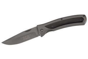 Couteau pliant Herbertz 566212 manche acier inox / bois de santal 11,5cm