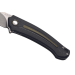 Couteau pliant MKM Arvenis By FOX Knives MK.FX01MGGR manche en G10 noir/Alu vert 12cm + étui