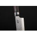 Couteau de chef kiritsuke Kotai lame martelée 20cm manche ébène avec fourreau
