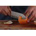 Couteau santoku Kotai lame martelée 18cm manche pakkawood avec fourreau