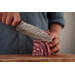 Couteau santoku Kotai lame martelée 18cm manche pakkawood avec fourreau