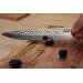 Couteau de chef Kotai lame martelée 20cm manche pakkawood avec fourreau