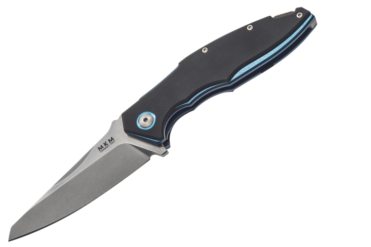 Couteau pliant MKM Raut By Viper MK.VP01GBBK manche en titanium/G10 noir 12cm + étui
