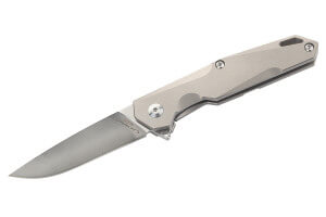 Couteau pliant Herbertz 533110 manche ergonomique et esthétique en titane 10,2cm