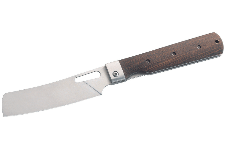 Couteau pliant Herbertz 314814 lame couperet et manche en bois tagayasan 14cm