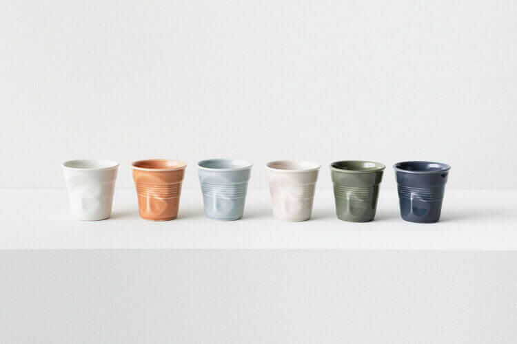 Lot De 6 Tasses à Expresso Revol - Multicolore, Fabrication Française, Céramique