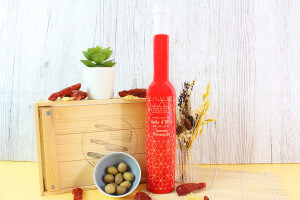Huile d'olive Savor&Sens Color Block saveur tomate provençale - 20cl