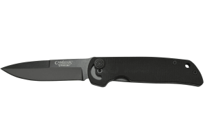 Couteau pliant Camillus Mini Cuda manche en G10 noir 9,5cm
