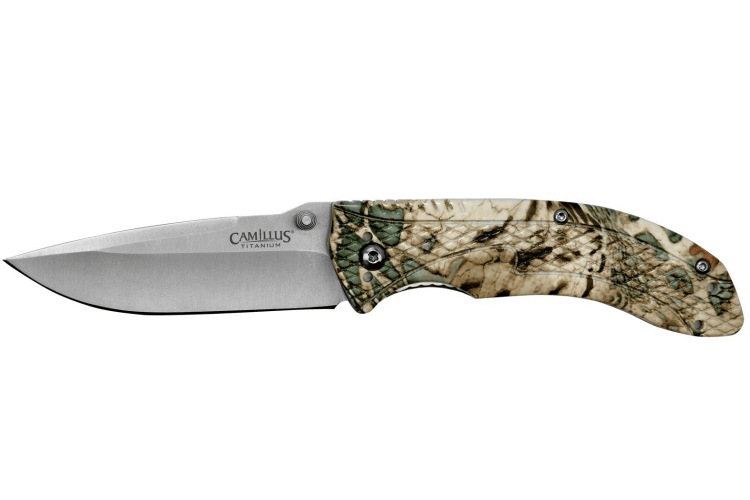 Couteau pliant Camillus Guise manche en ABS prim1 camouflage 10,8cm 