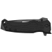Couteau pliant Camillus GB-8B lame Tanto manche en nylon renforcé de fibres de verre noir 12cm