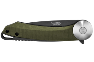 Couteau pliant Camillus Cirque manche en G10 vert 10,8cm