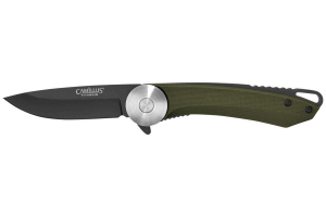 Couteau pliant Camillus Cirque manche en G10 vert 10,8cm