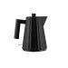 Bouilloire électrique Alessi Plissé noire design par Michele De Lucchi