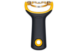 Éplucheur à maïs OXO PREP lame dentelée et manche noir