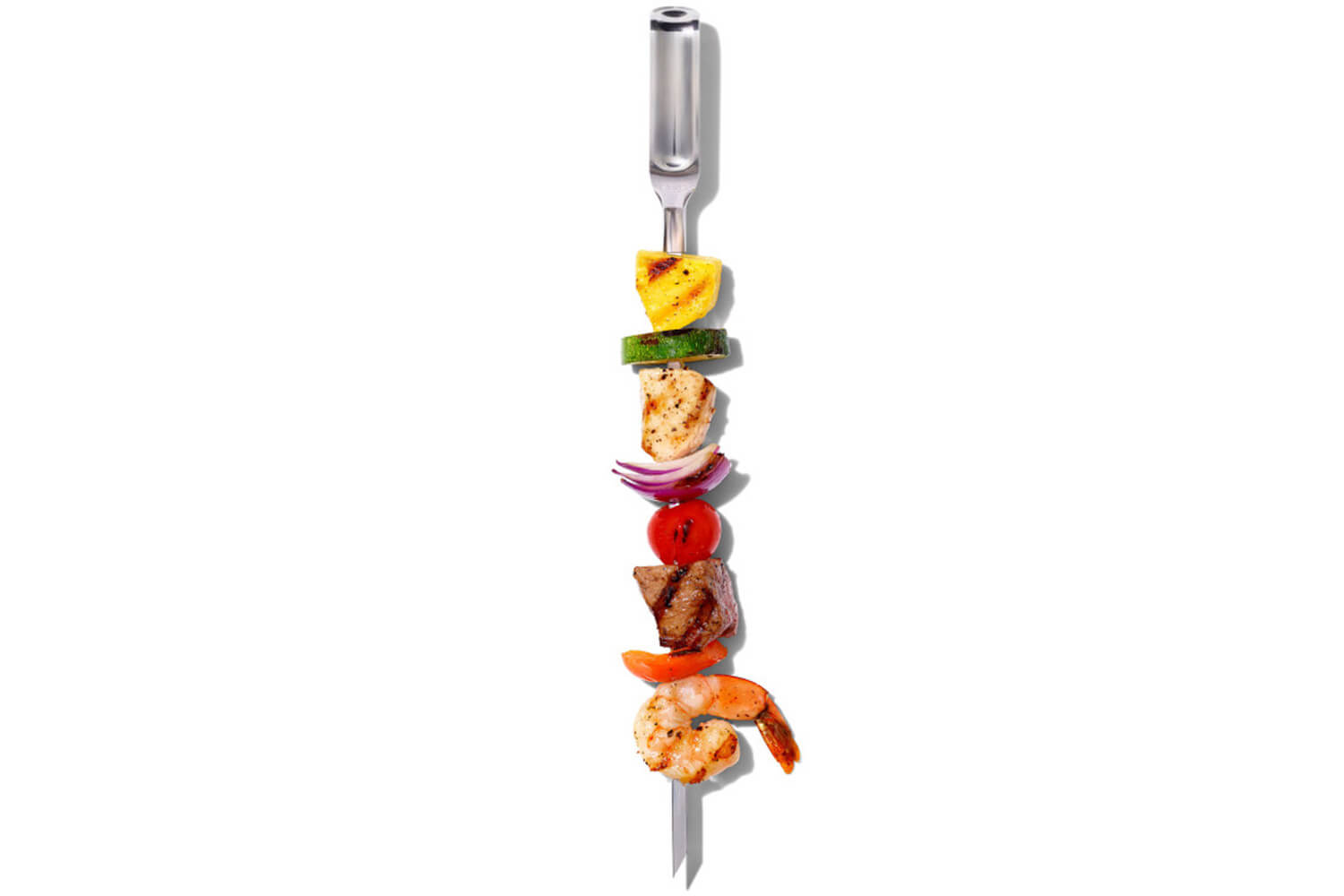 OXO Piques à brochettes x6 en inox réutilisables