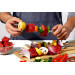Set de 6 piques à brochettes OXO en acier inoxydable réutilisables